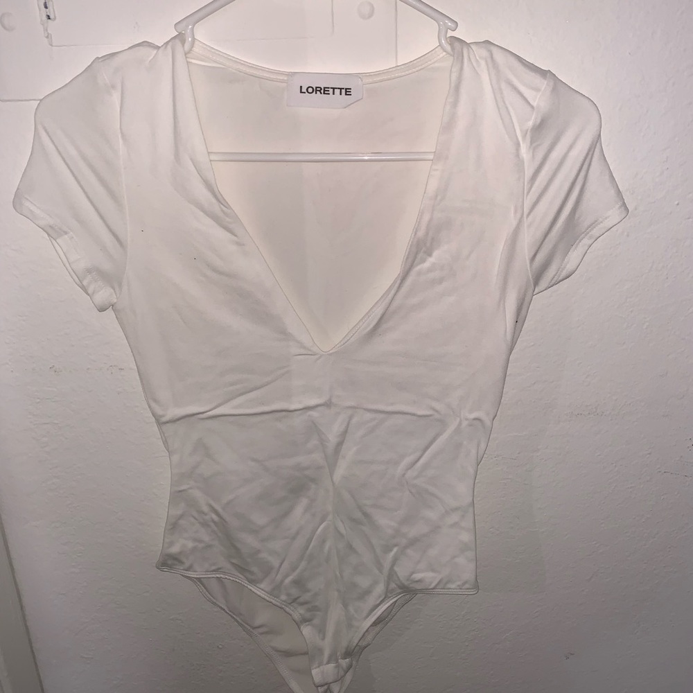 Laura’s Boutique Deep V Bodysuit